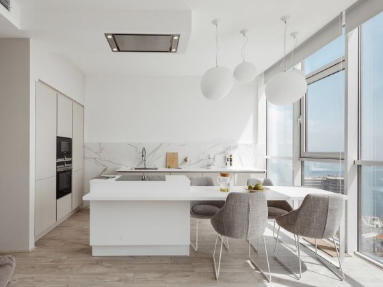 9 перлина. Дизайн апартаменти. 2 спвльні. Вид на море