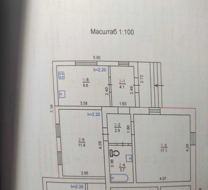 продажа половини будинку вул. Пилипа Орлика - фото 1