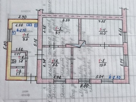 Половина будинку з усіма зручностями Глухов