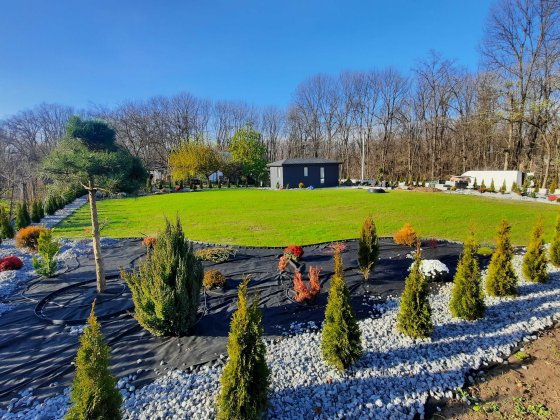 Новий будиночок з гарною ділянкою в затишному місці Лубни