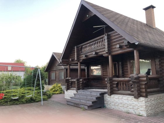 Будинок зруб у  Обухівці. Обухівка