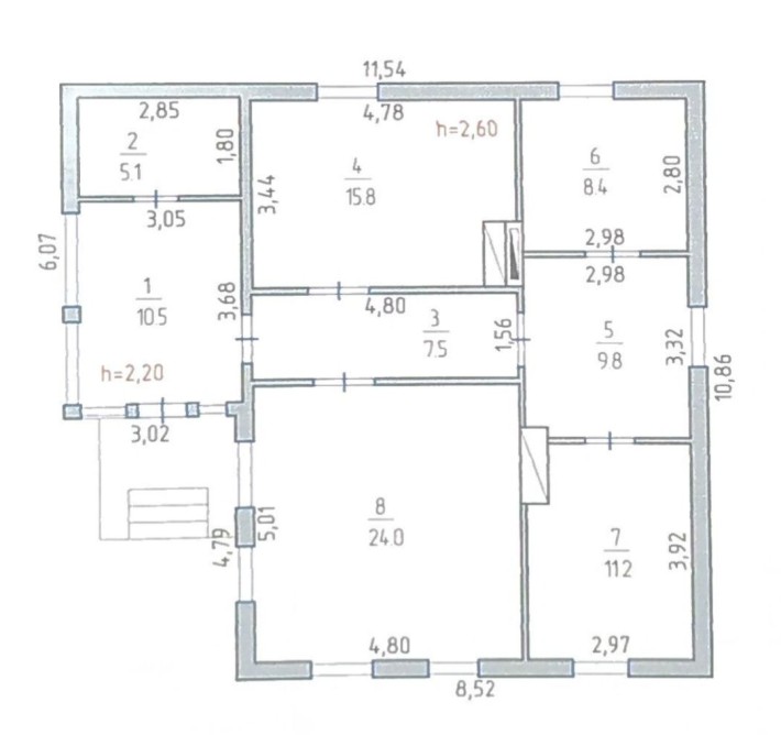 Продається будинок в селищі Хорошів. - фото 1