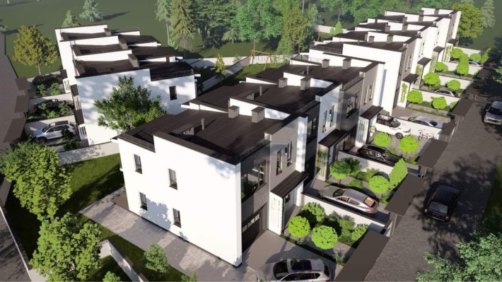 Продається таунхаус 140 м2 з власним подвірʼям в Вовчинцях. Розт. - фото 1