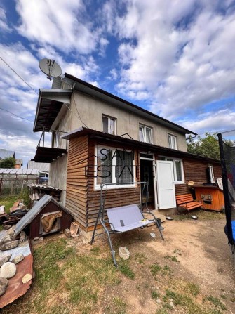 Продається малий житловий будинок з новим недобудованим будинком - фото 1