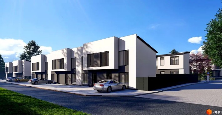 Таунхаус в центрі Білогородки з ценральними комунікаціями - фото 1