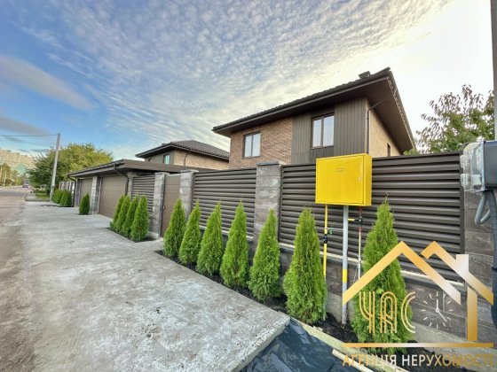 ‼️Будинок під Києвом, 160 м² -тераса, автонавіс, 6 соток Гатне