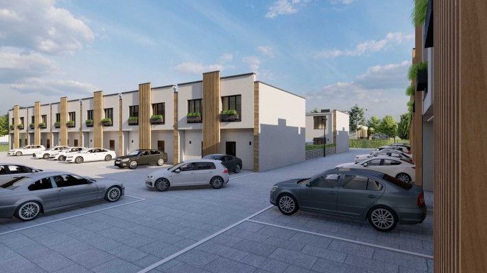 Таунхаус 66.3 м2 ЖК Sanville Park Газ Розтермінування - фото 1