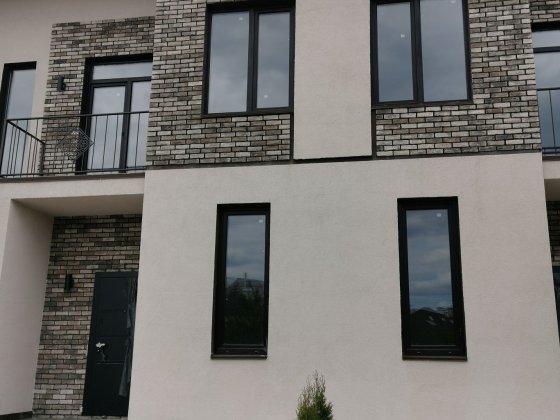 таун / дом в с. Гатное, начало, пешком к метро Теремки Гатне