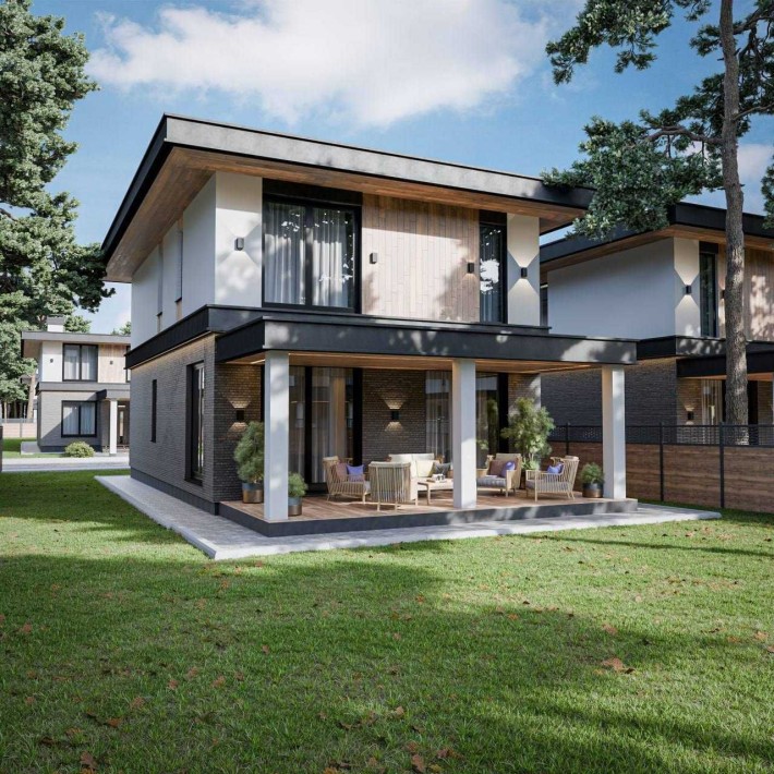 Двоповерховий будинок в Білогородці з наповненням - фото 1