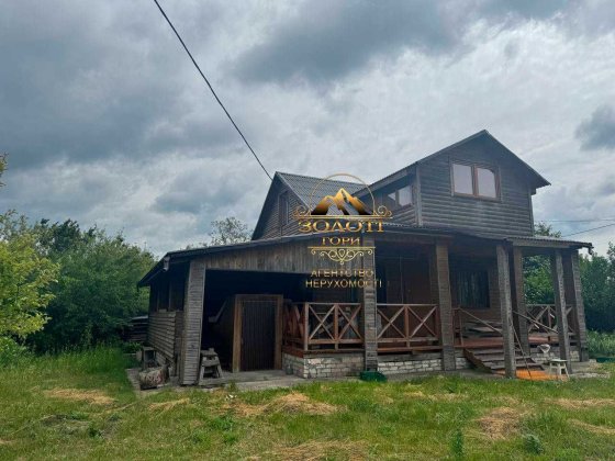 Будинок з екологічних матеріалів 100 кв.м. ,ділянка 20 сот., с.Гатне Гатное