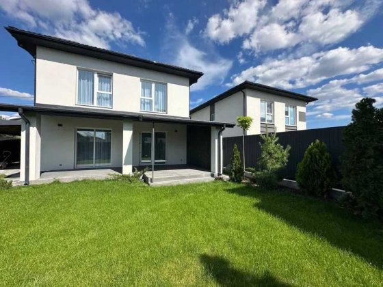 Продаж нового БУДИНКУ з ремонтом та меблями 170м2 на ділянці 4 сотки Гатне