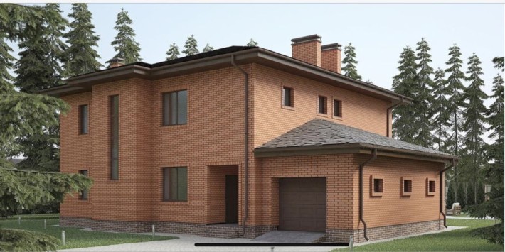 Садиба с. Гатне, на етапі будівництва - фото 1