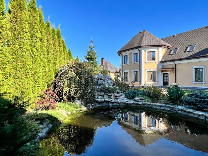 Без комісії! Двоповерховий 295м2 з басейном, ділянка 15 сот. Гатне - фото 1