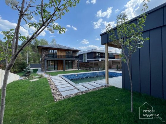 Сучасний будинок з басейном | 220 м2 | 12,5 соток | Закрите вулиця Ходосовка