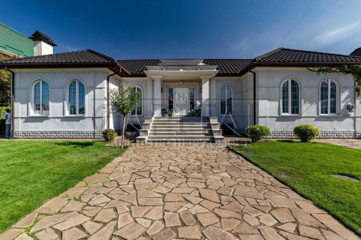 Продаж преміального 4-кімнатного будинку 420 м2 в Гатному ГАЗ ПІДВАЛ - фото 1