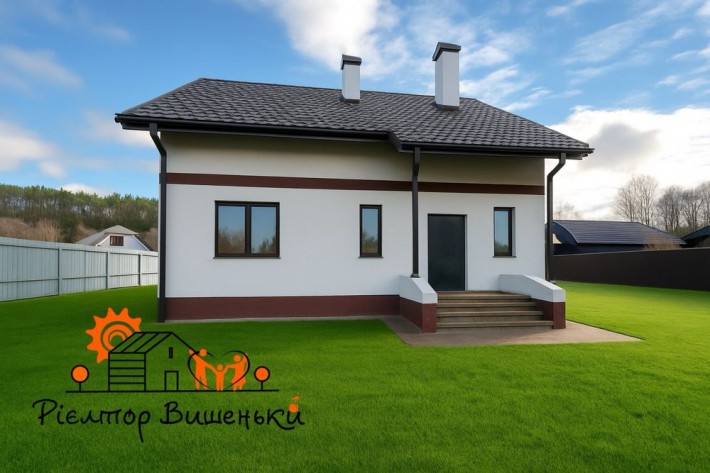 Продаж будинку 150 м.кв .поруч з лісом . с. Гнідин - фото 1