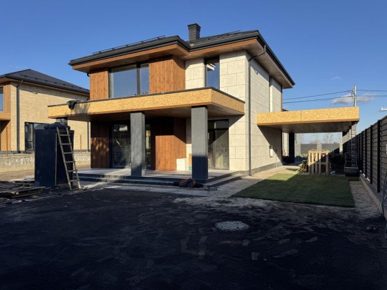 Сучасний будинок в закритому КМ‼️Басейн‼️Навіс для авто| ГАЗ Ходосовка