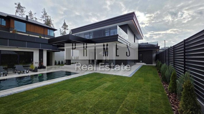 Продаж будинок 4к 240м2 басейн 9 соток ліс Ходосівка Лісники Козин - фото 1