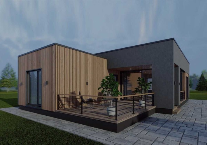 Енергоефективний будинок 116 м2 за 45 днів з СІП панелей в Березані - фото 1