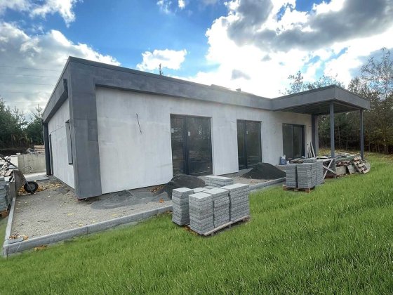 Енергоефективний будинок 128 м2 за 45 днів з СІП панелей в Березані Березань
