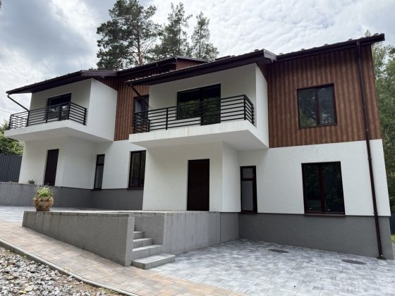 Без Комісії,Дуплекс вЛІСІ,135м2./2,7сот./4кім./с.Глеваха/Є-оселя Глеваха