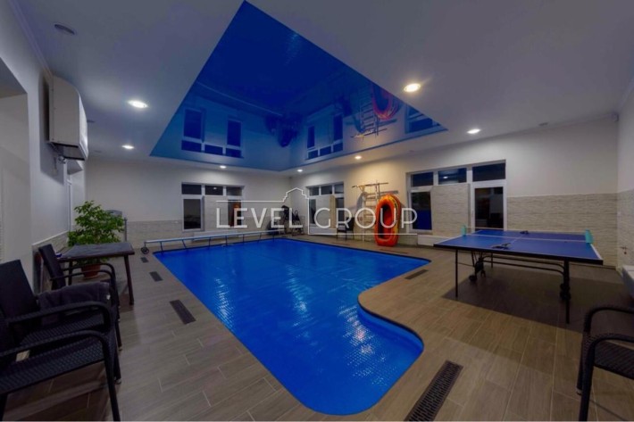 Двоповерховий будинок 500м2, басейн, 5 спалень, 18 соток, Глеваха - фото 1