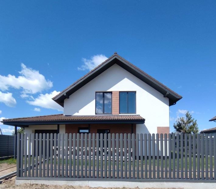 Дом 128м2 6сот Іванків Бориспільський до Києва 25км котеджне містечко - фото 1