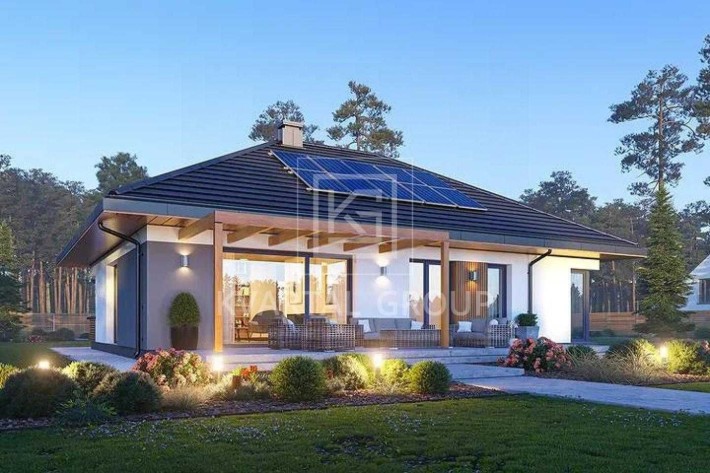 Одноповерховий будинок с. Іванковичі Київська обл. - фото 1