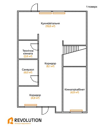 Автономний будинок біля Власного озера у КМ Міжріччя - фото 1