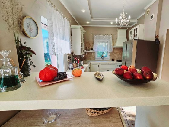 Роскошный Коттедж с ботаническим садом и озером с золотыми карпами Нові Безрадичі