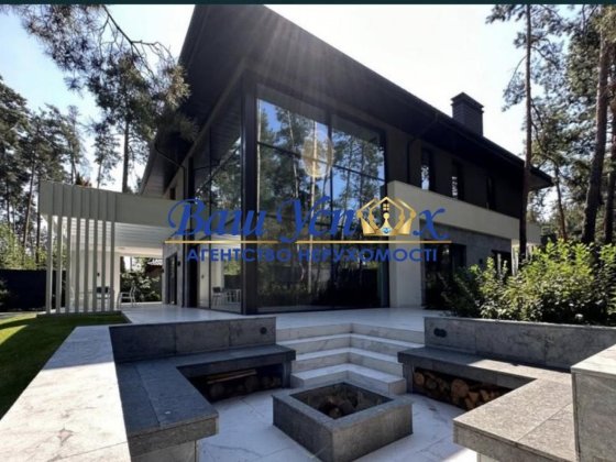 Продаж сучасного будинку у лiсi  в Кончі-Заспі. село Плюти. Плюты