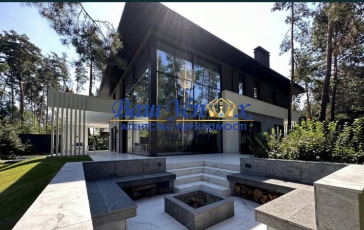 Продаж сучасного будинку у лiсi  в Кончі-Заспі. село Плюти. - фото 1