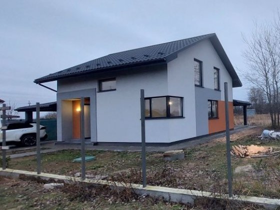 Продаж будинку в скандинавському стилі .2 пов. 118 кв.м. 8 соток. Ліс. Путрівка