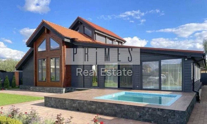 Продаж 3к елітного дерев'яного будинку, Козинська ОТГ, Романків - фото 1