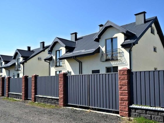 Термо-еко будинок дуплекс у закритому містечку Щасливе Бориспільський Счастливое