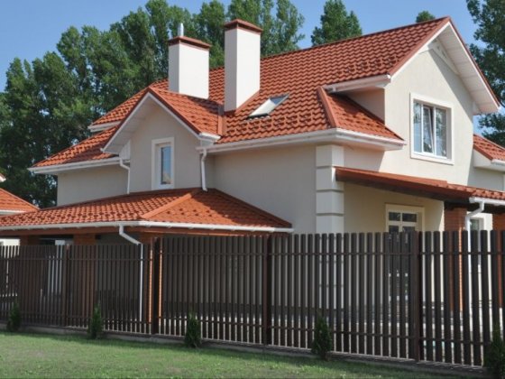 Будинок під Києвом в котеджному комплексі "Зарічний Гай" Счастливое