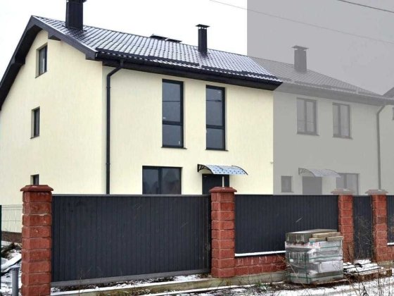 Двоповерховий таунхаус в с. Щасливе Счастливое