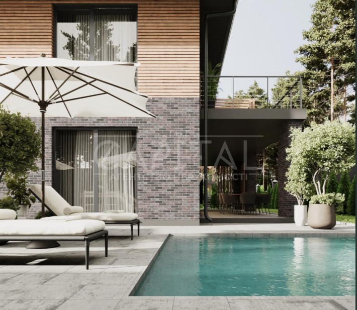 Продажа дома с бассейном, Чайки, Бучанский р-н - фото 1