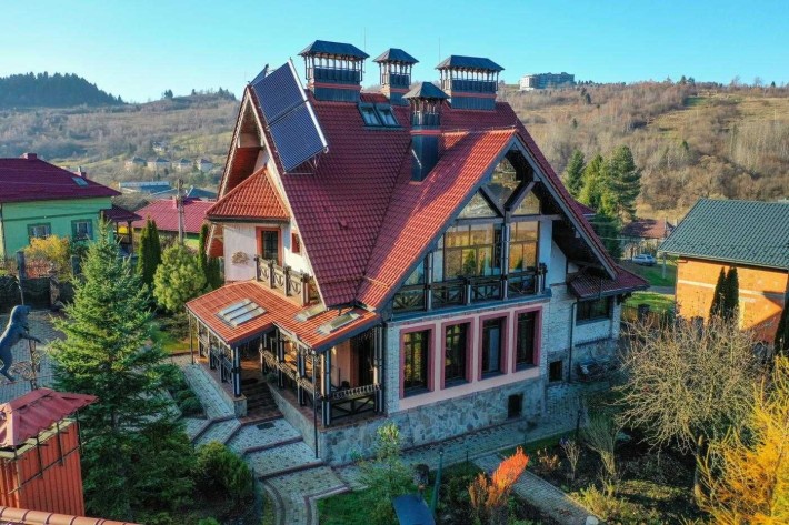 Преміальний маєток 408 м² з кінотеатром, сауною і садом, Східниця - фото 1