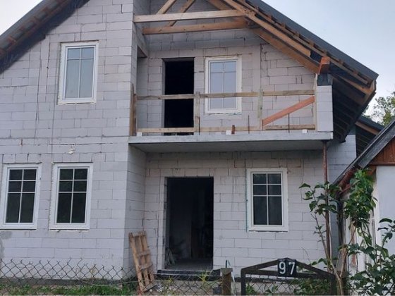 Будинок новобудова з газоблоку Скнилів