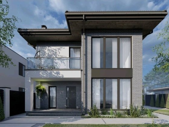 Дом в Червоном Хуторе. 4 сотки.  Городские коммуникации Лиманка