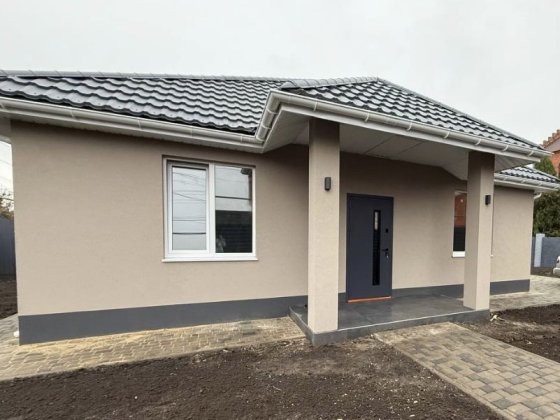 Новый одноэтажный дом, Фонтанка,  газ заведен,пешая доступность к морю Фонтанка