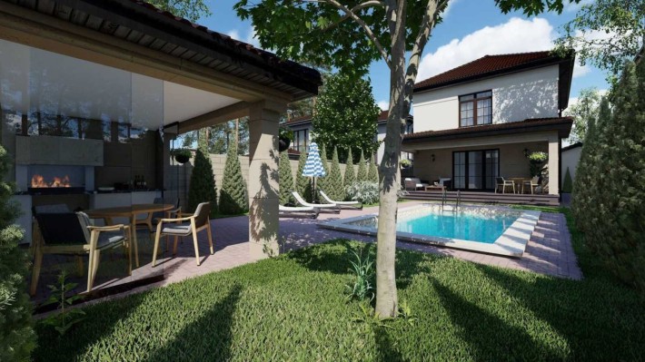 Срочно Дом Царское село Бассейн Барбекю 5 соток - фото 1