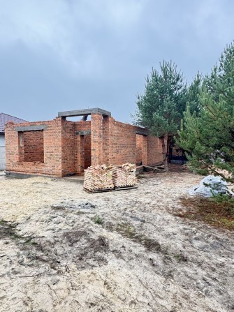 Новий цегляний будинок біля лісу Асфальт Лісопіль - фото 1