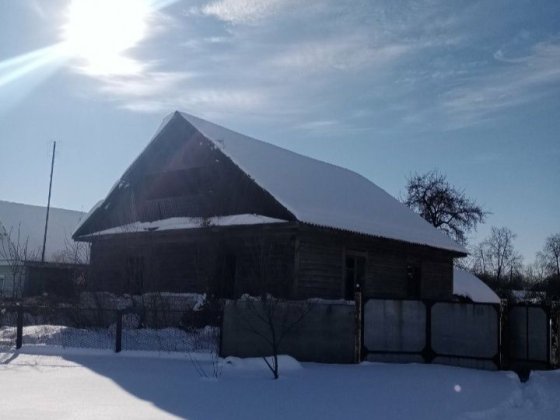 Недостроенный дом,сруб под снос Городня