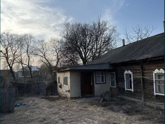 Будинок смт.Ріпки на березі річки Репки