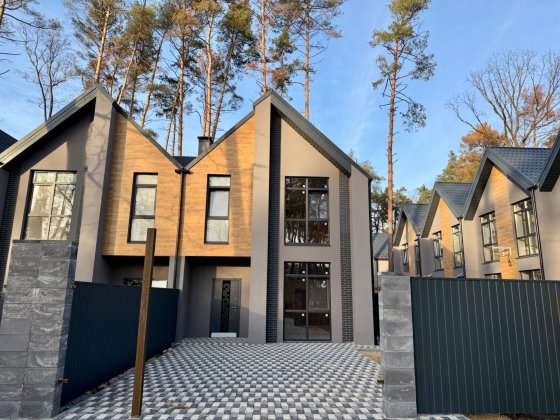 Таунхауси м.Буча серед лісу| біля Центрального парку| 110 м2 Буча