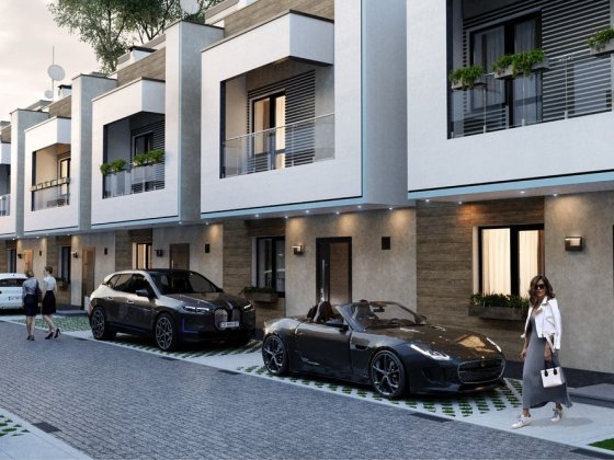 Таунхауси біля Річ Тауна ‼️570$ /м2. ЦЕНТР. Комунікаціі і ГАЗ Буча