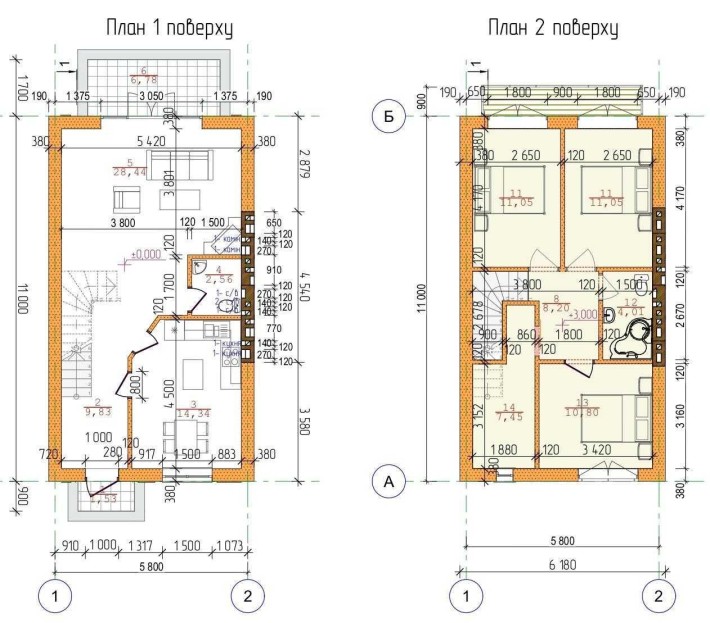 Продаж таунхаусів в місті, локація неподалік центру / 120м2 - фото 1