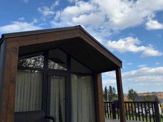 НАЙКРАЩИЙ Модульний будинок з ДВОМА терасами Тернопіль